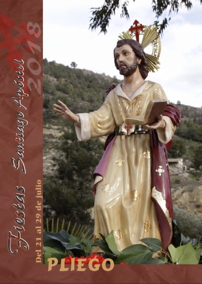 Fiestas patronales en honor a Santiago Apóstol 2018 Pliego